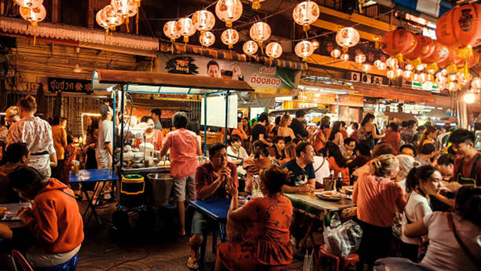 Bangkok Street Food at Night